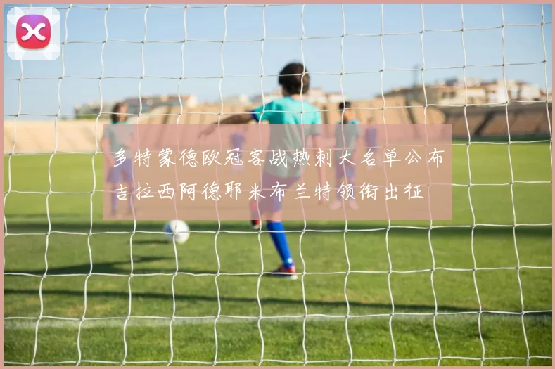 多特蒙德欧冠客战热刺大名单公布吉拉西阿德耶米布兰特领衔出征